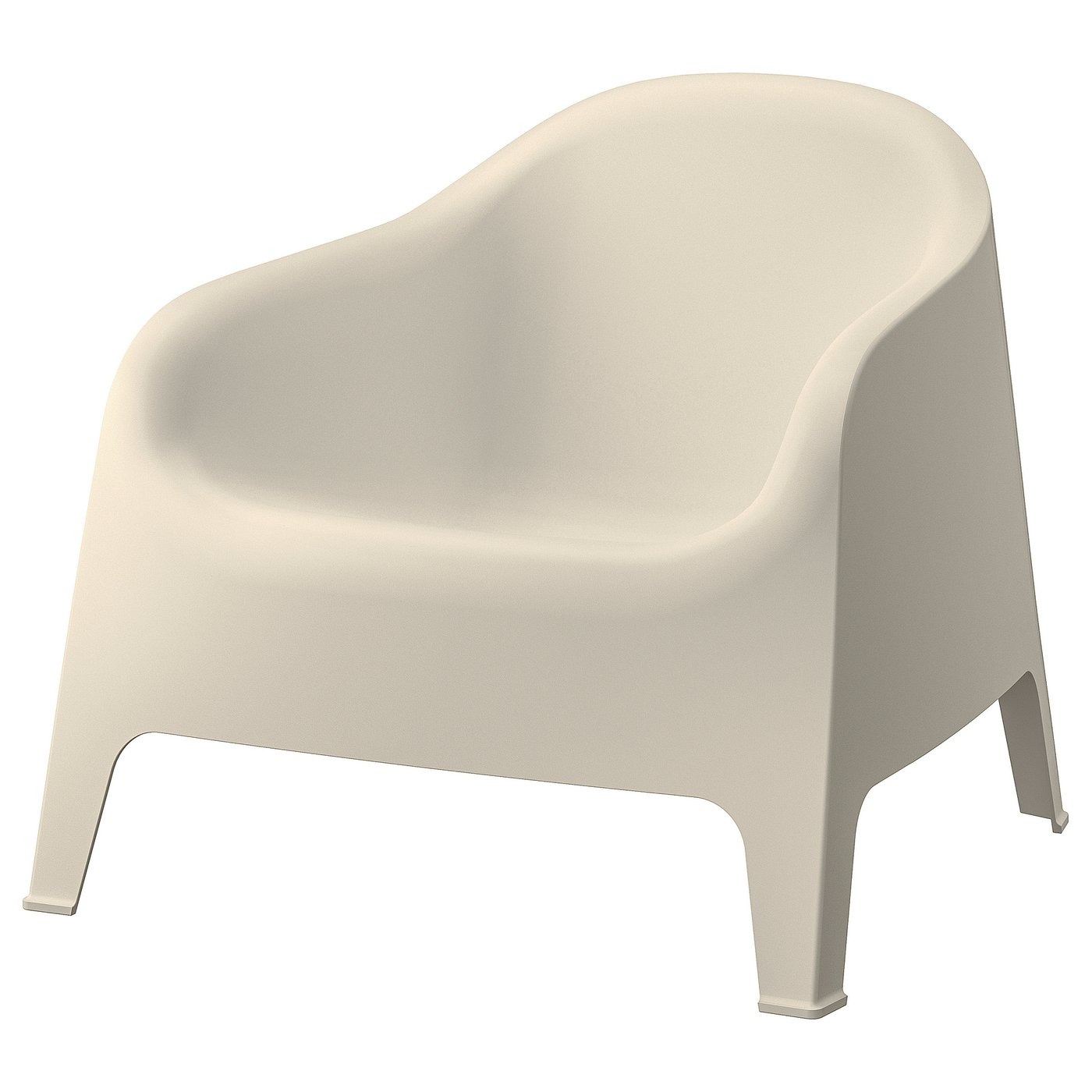 SKARPÖ armchair, outdoor, beige - IKEA
