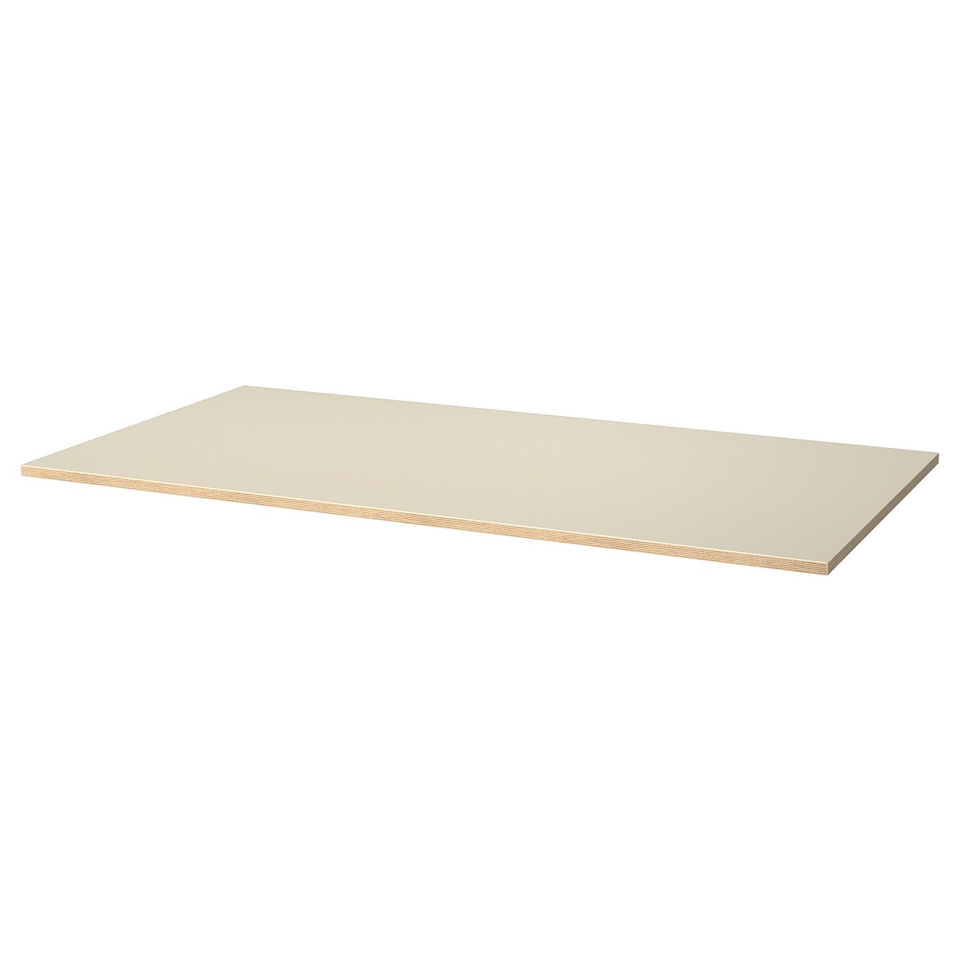 SKARSTA Tabletop, beige, 63x31 1/2 " IKEA
