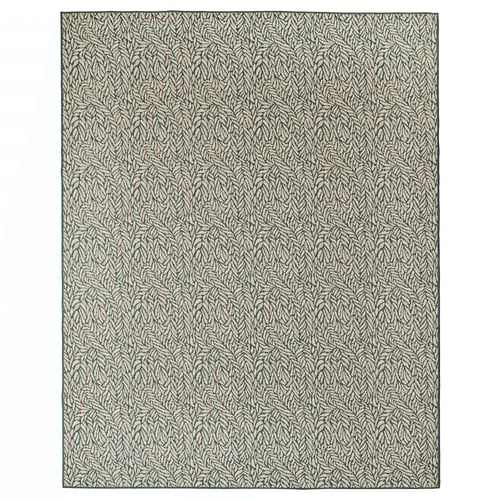 SKELUND rug flatwoven, in/outdoor green-beige 8 ' 2 " 6 ' 7 " ¼ " 53.82 sq feet 4.24 oz/sq ft