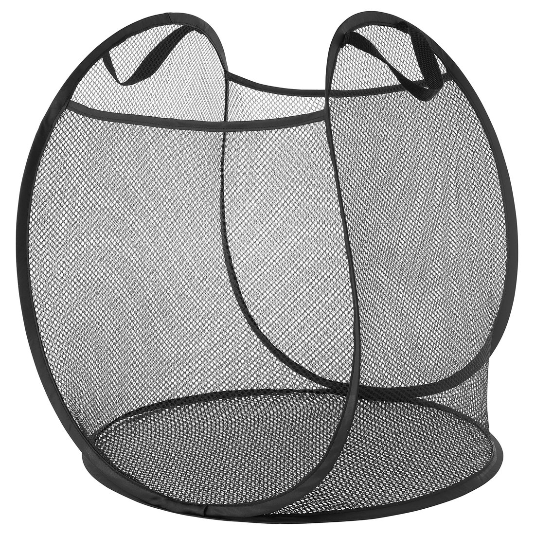 SKOGHALL Basket with handles - black - IKEA
