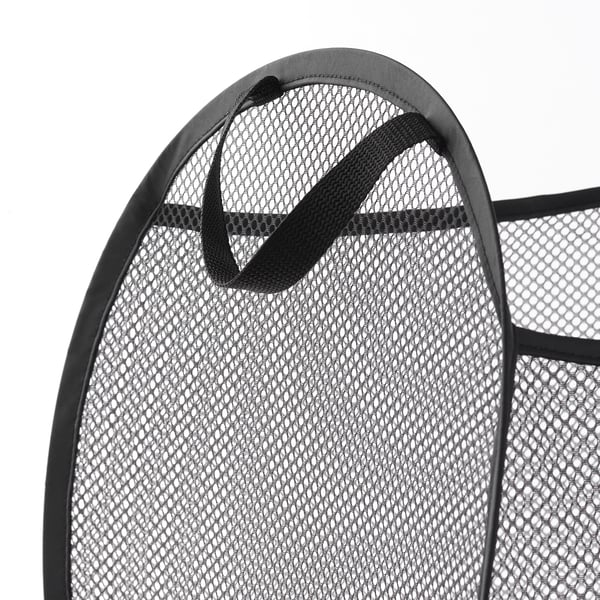 SKOGHALL Basket with handles - black - IKEA