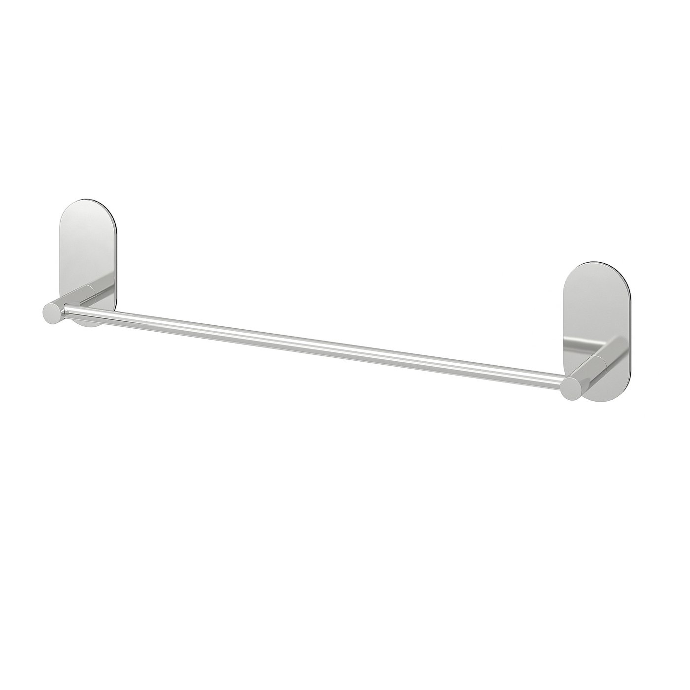 Towel Rail, Self-Adhesive, Chrome Plated