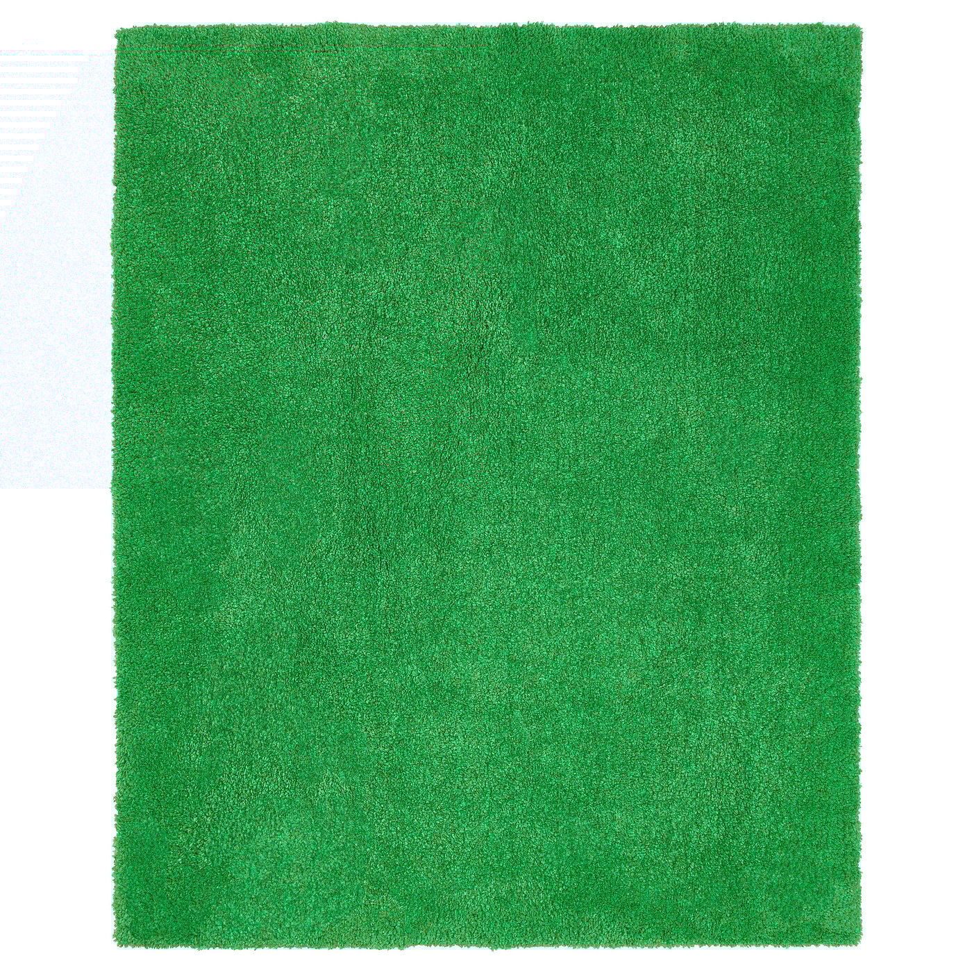 IKEA ラグ 270×200 グリーン SKOGSDUVA rug, high pile, green, 4'4