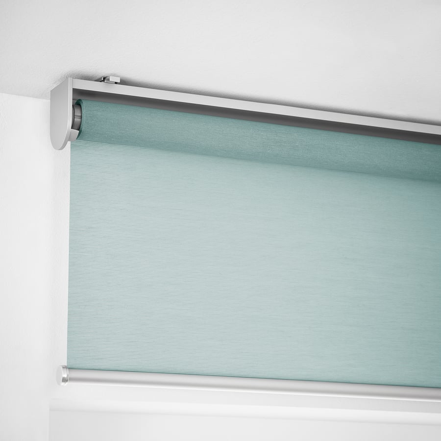 SKOGSKLÖVER Roller blind, green, 30x76 ¾" IKEA