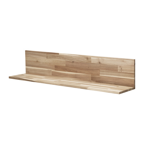 SKOGSTA Wall shelf, acacia, 47 1/4x9 7/8 "