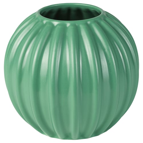 SKOGSTUNDRA Vase - green 6 "