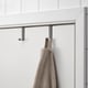 SKOGSVIKEN hook for door, black - IKEA US