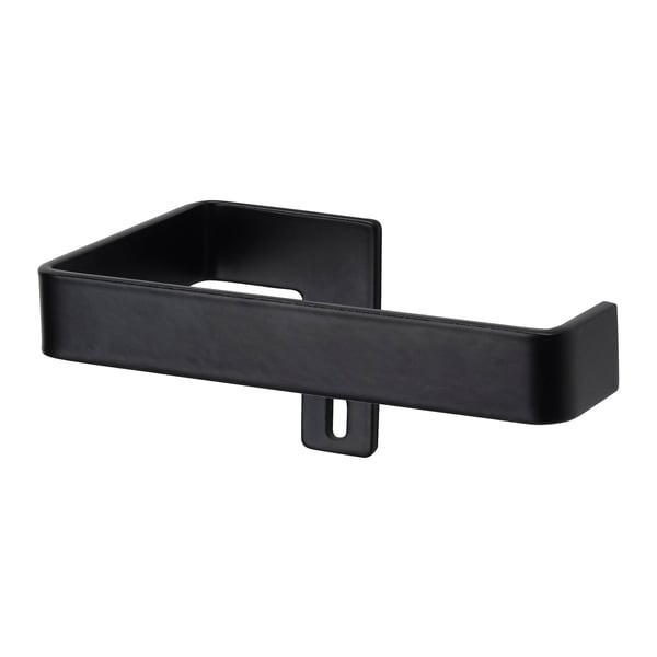 SKOGSVIKEN Toilet roll holder, black - IKEA