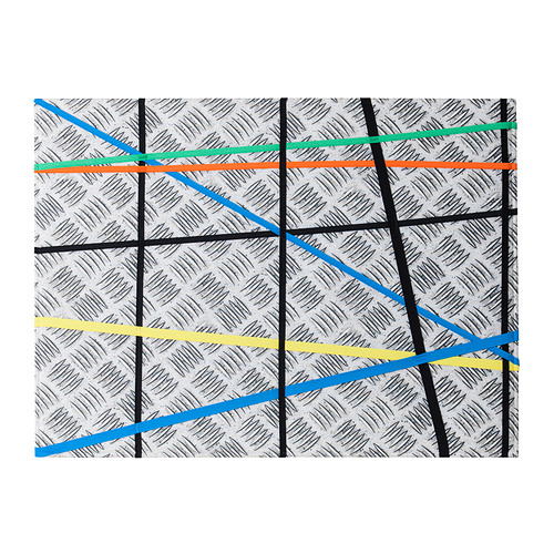 SKRAMMEL Noticeboard IKEA Decorative textile noticeboard that you can hang on the wall horizontally or vertically.