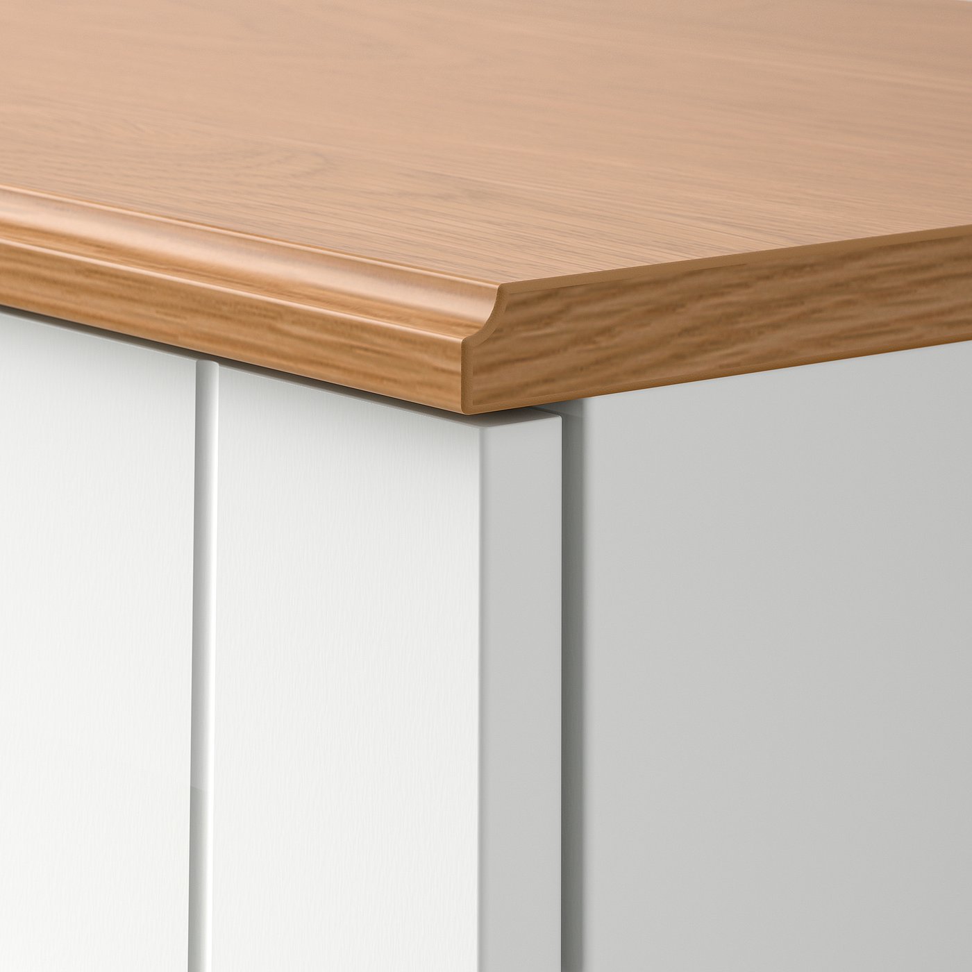 SKRUVBY cabinet with doors, white, 271/2x353/8