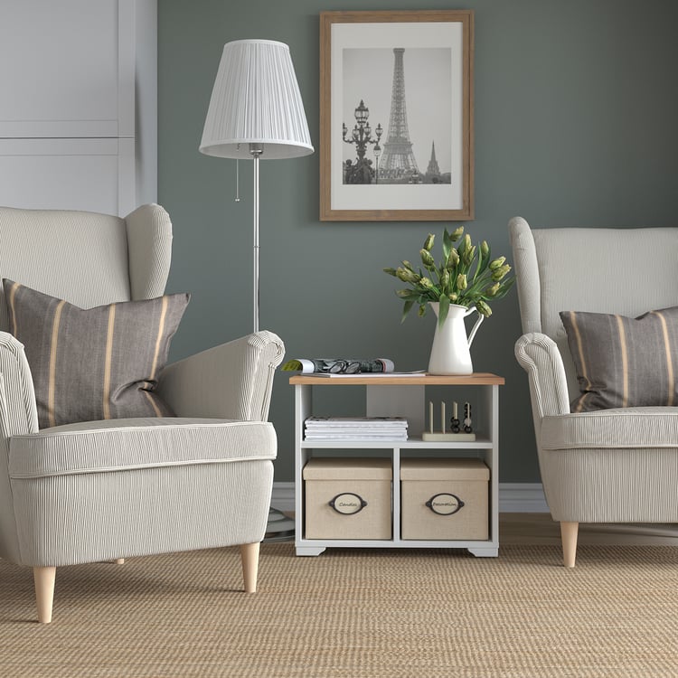 SKRUVBY coffee table, white, 235/8x235/8" IKEA