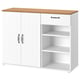 SKRUVBY Sideboard, white, 47 1/4x14 3/4x35 3/8 "