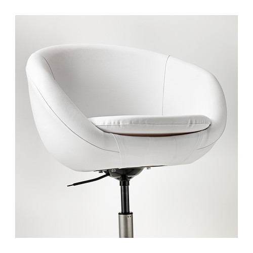 SKRUVSTA Swivel chair Idhult white IKEA