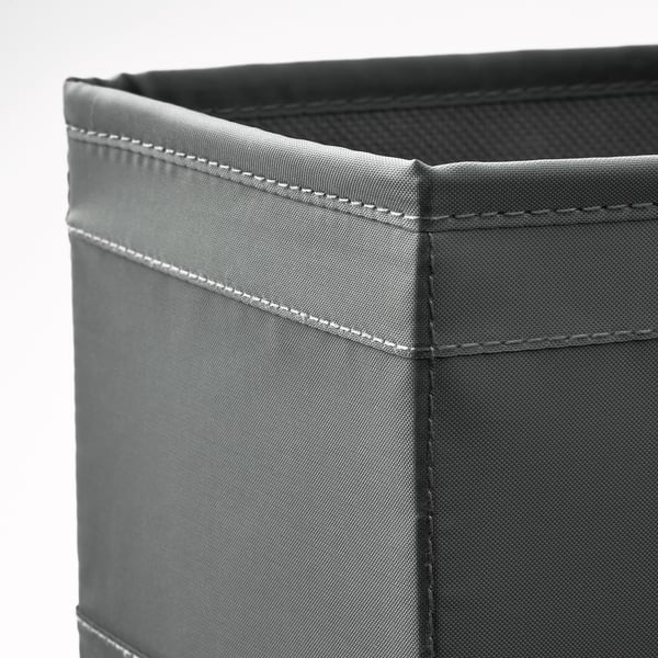 SKUBB Box, set of 6, dark gray