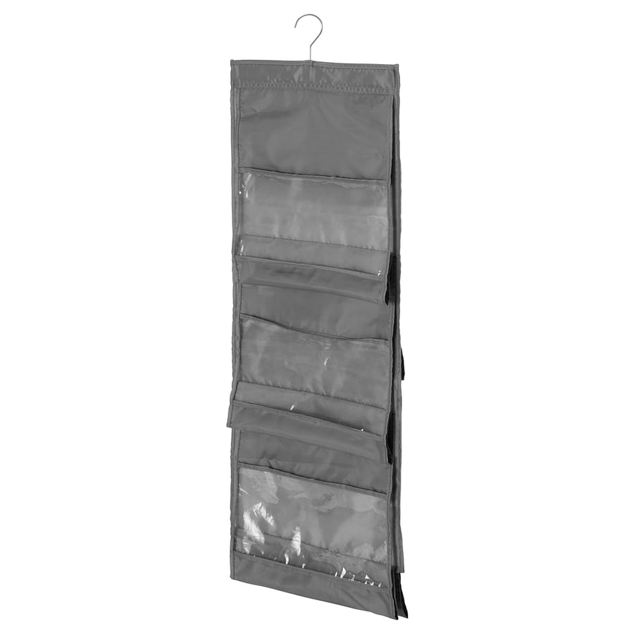 SKUBB hanging handbag organizer, dark gray, 15 ¼x36 ½" IKEA