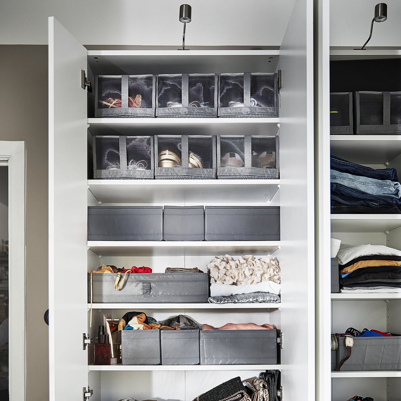 SKUBB Shoe Box Dark Gray 8 x13 x6 IKEA SKUBB Shoe Box Dark Gray 8 x13 x6 IKEA