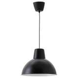 SKURUP Pendant lamp, black, 15 "