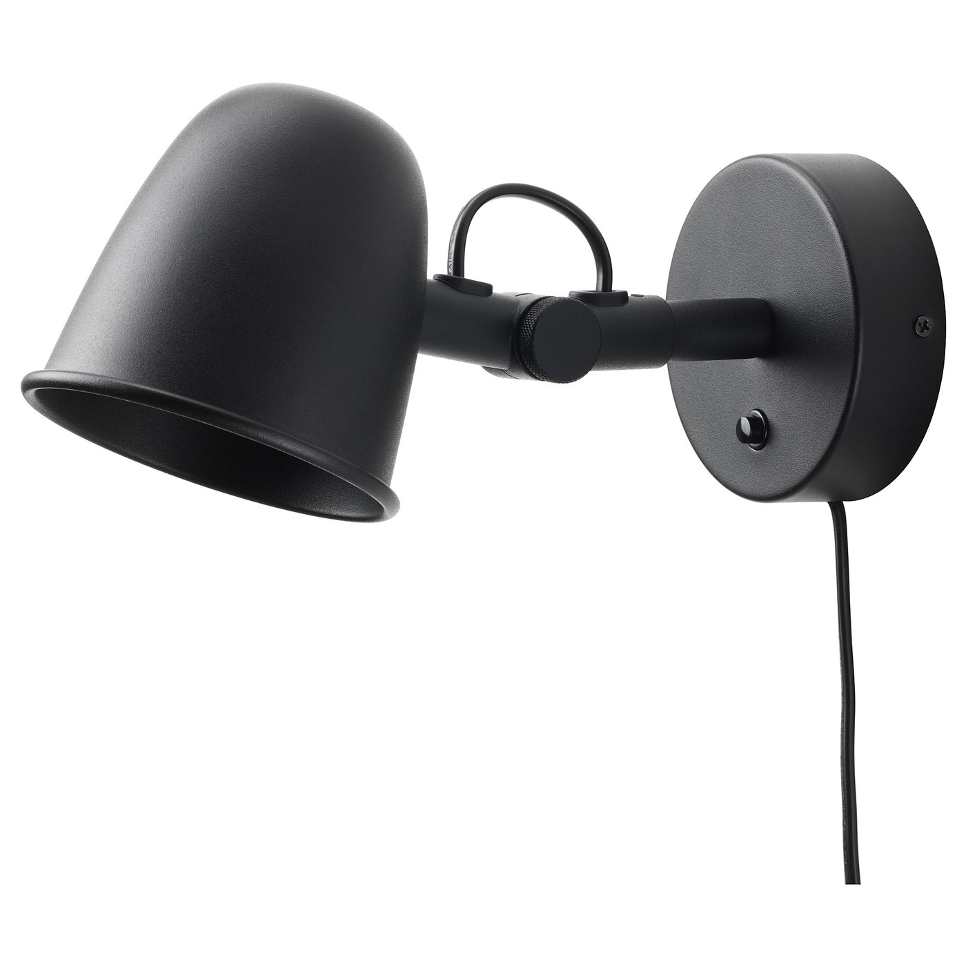 SKURUP Wall lamp - black - IKEA