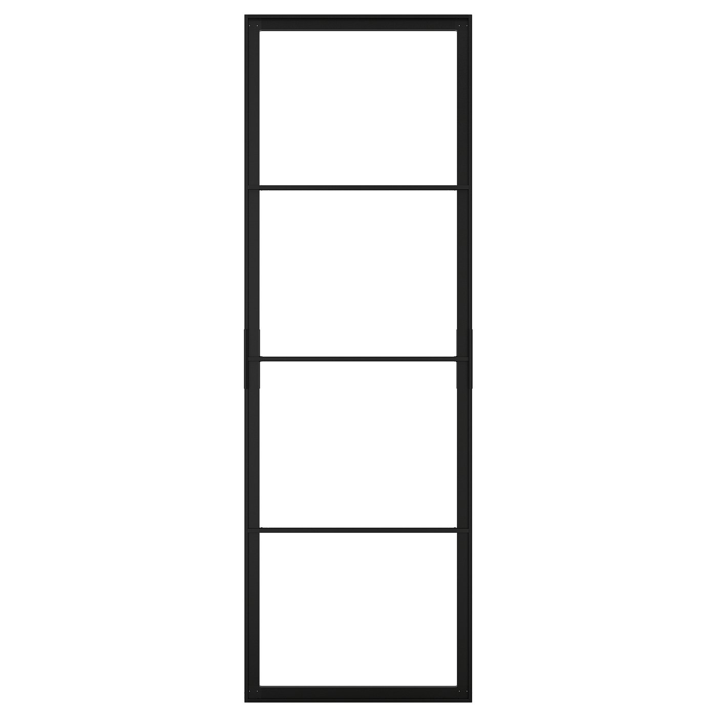 SKYTTA sliding door frame, black, 303/8x91