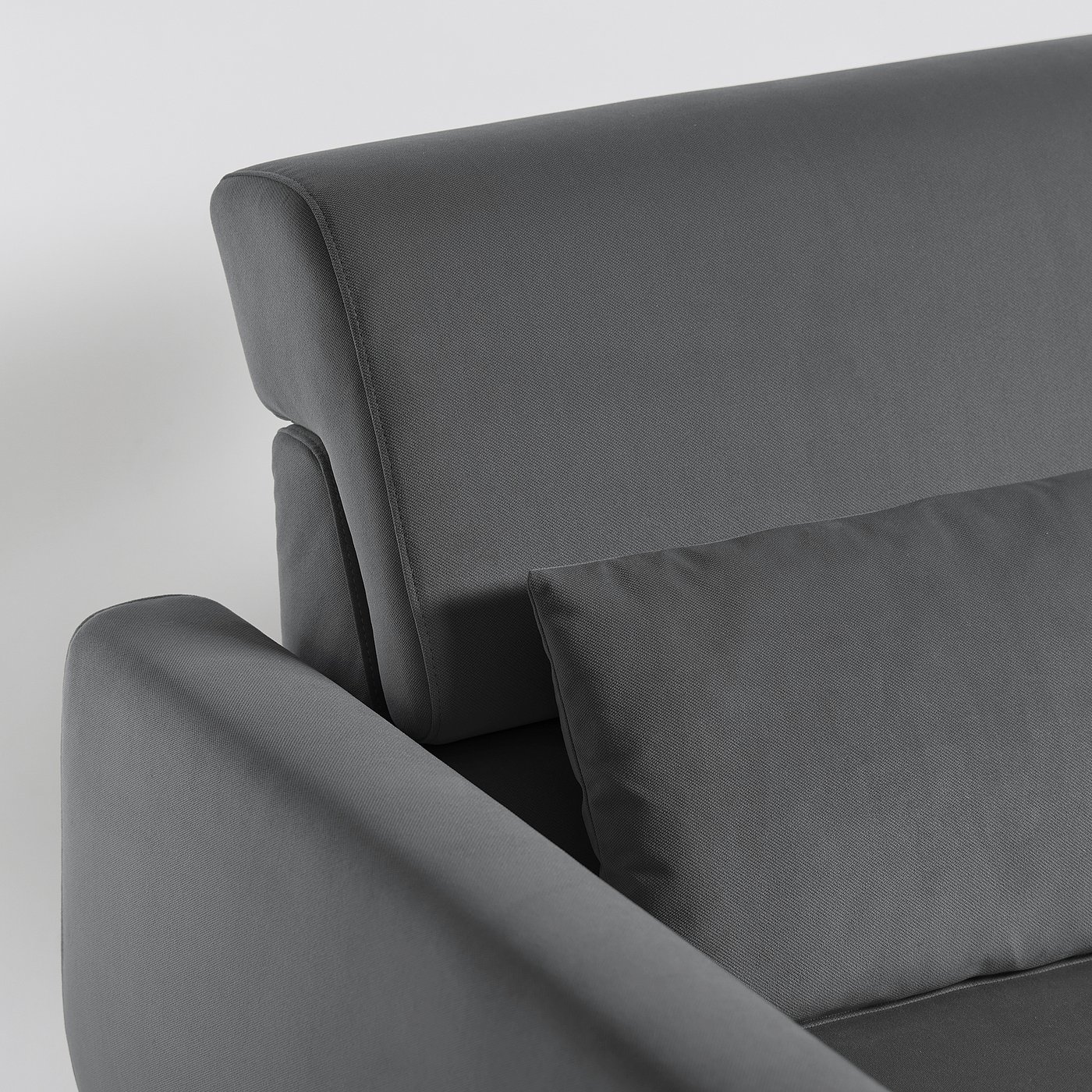 SLATORP sofa, Hakebo dark gray - IKEA