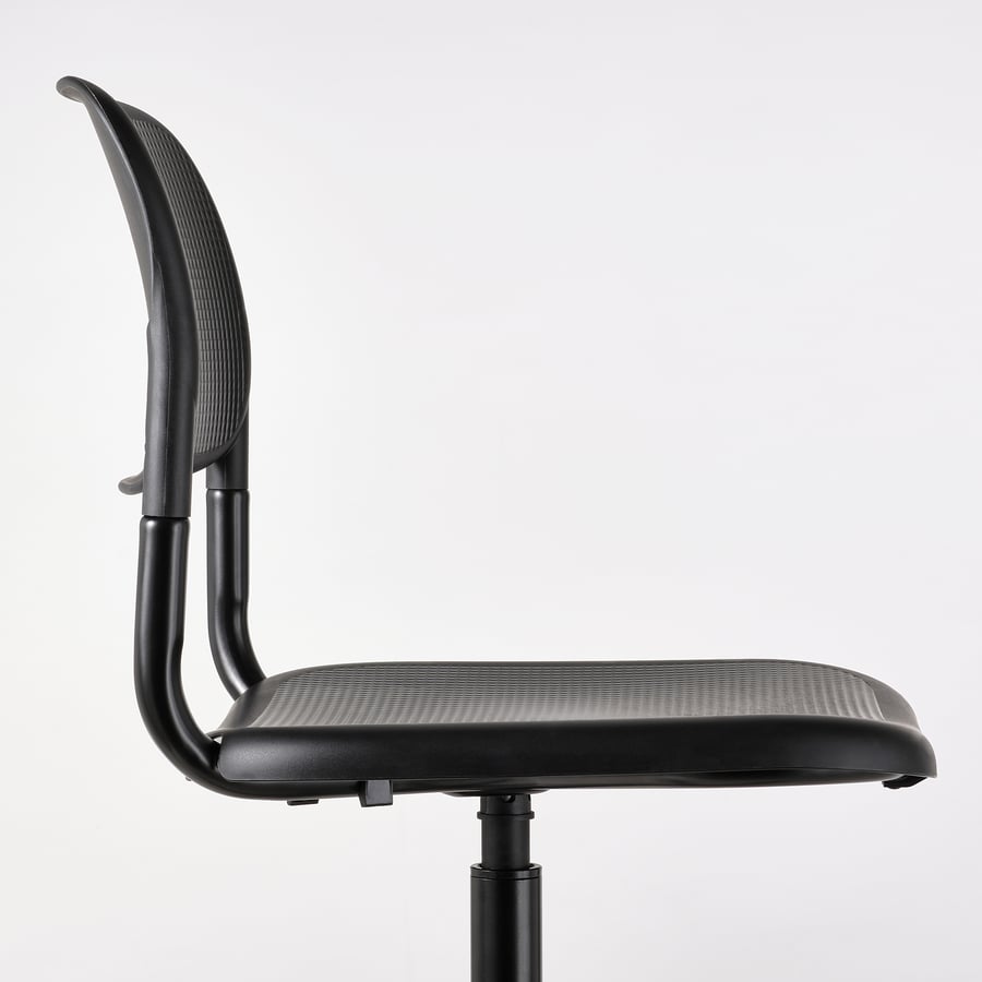 SMÄLLEN swivel chair, black IKEA