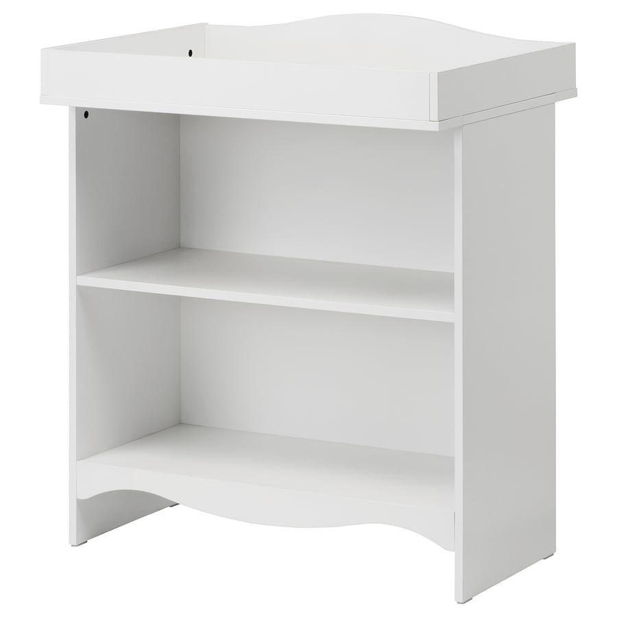 SMÅGÖRA changing table/bookshelf, white IKEA