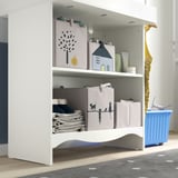 SMÅGÖRA Changing table/bookshelf, white