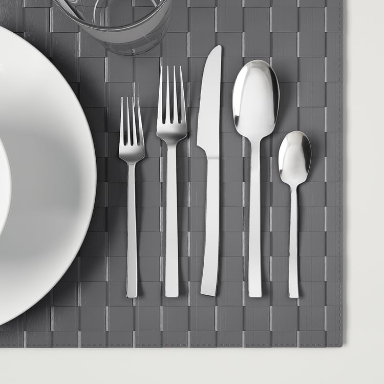 SMAKGLAD 20piece flatware set, stainless steel IKEA