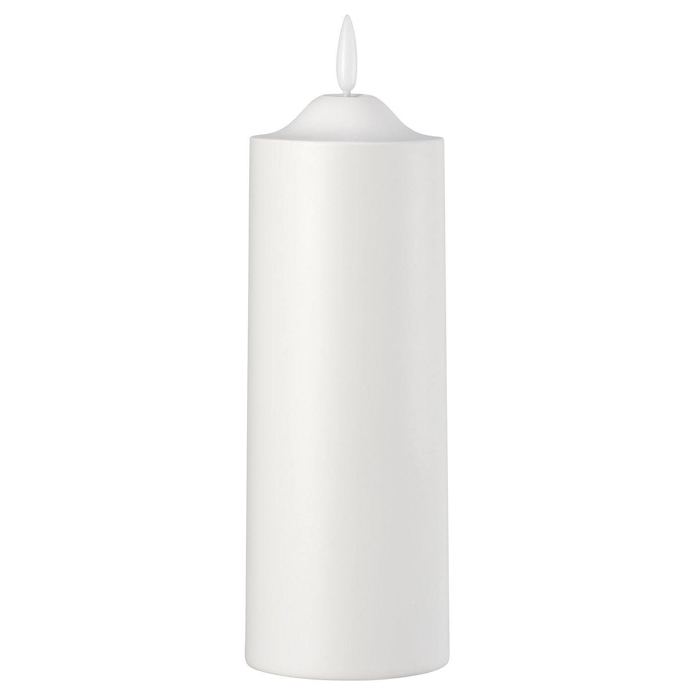 Led Pillar Candle, Battery Operated White