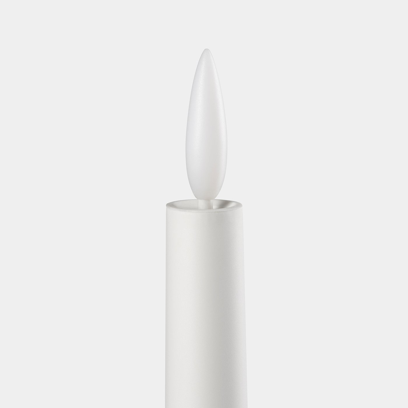 LED taper candle, battery operated white 3