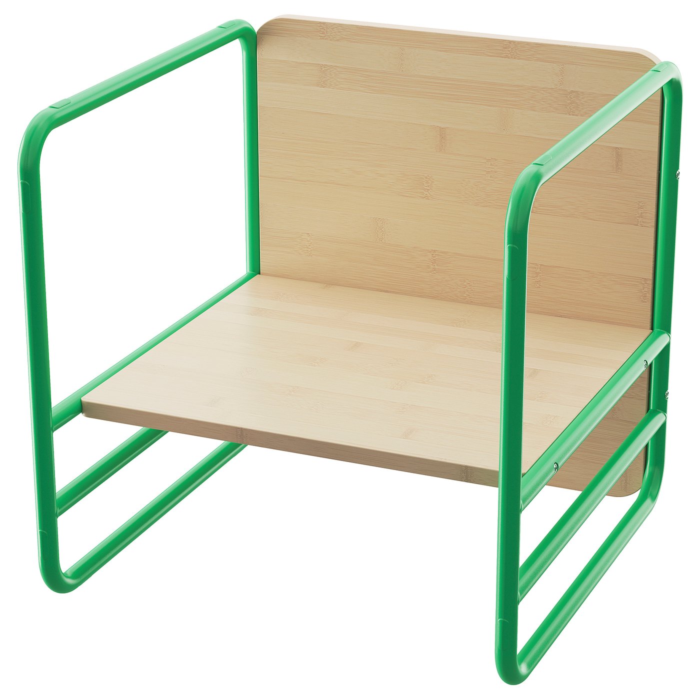 SMÅSKRAKE multi-functional child chair/table, green - IKEA
