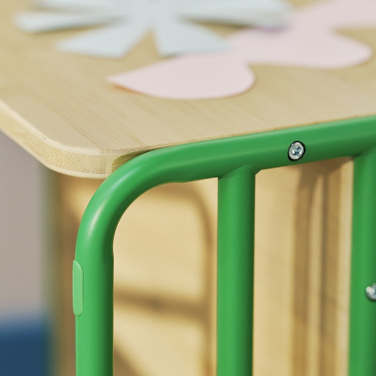 SMÅSKRAKE Multifunctional child chair/table green IKEA