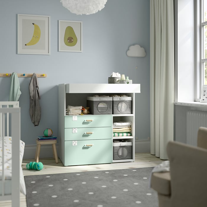 SMÅSTAD changing table, 353/8x311/2x393/8" IKEA