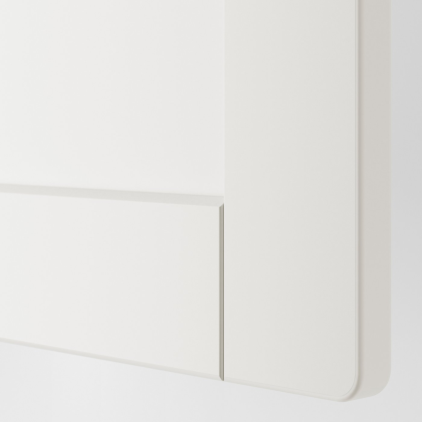 3-drawer dresser, white white/with frame 5