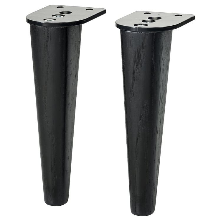 SMEDSTORP legs for sofa, black IKEA