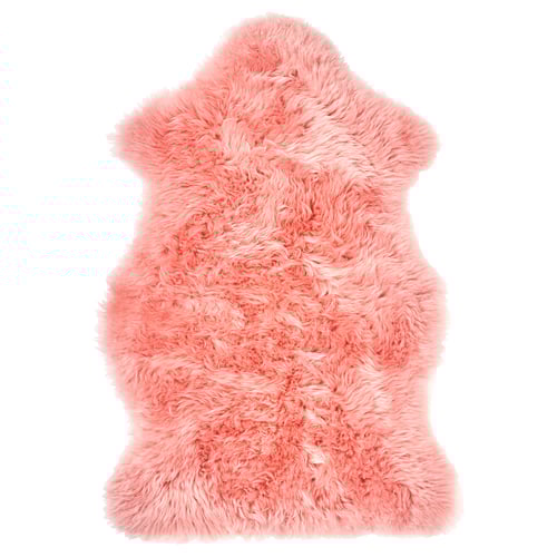 SMIDIE sheepskin, dyed pink 2 ' 4 " 1 ' 4 " 3.23 sq feet