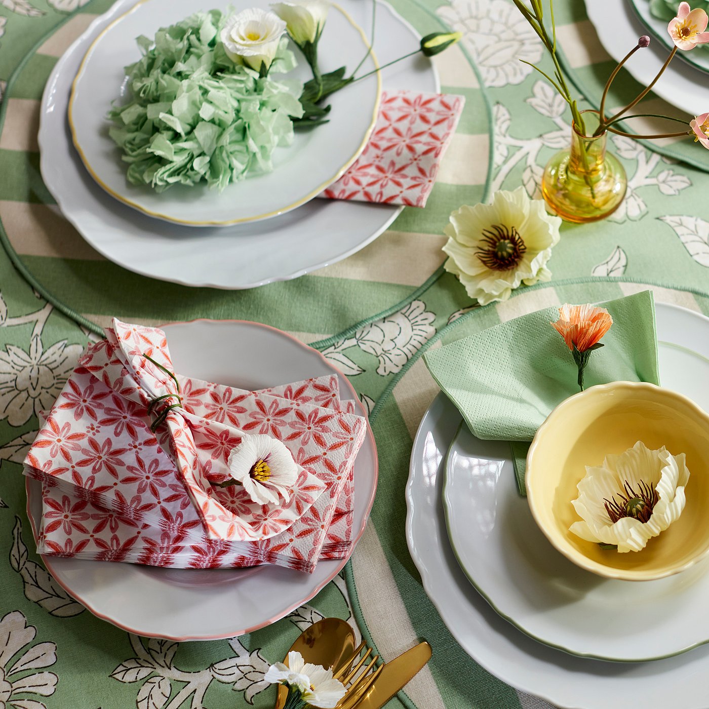 Paper napkin, patterned/multicolor 3