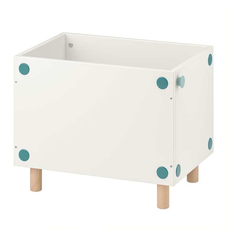 SMUSSLA bedside table/shelf unit, white IKEA