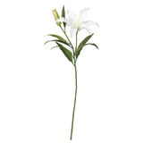 SMYCKA Artificial flower, lily/white, 33 ½ "