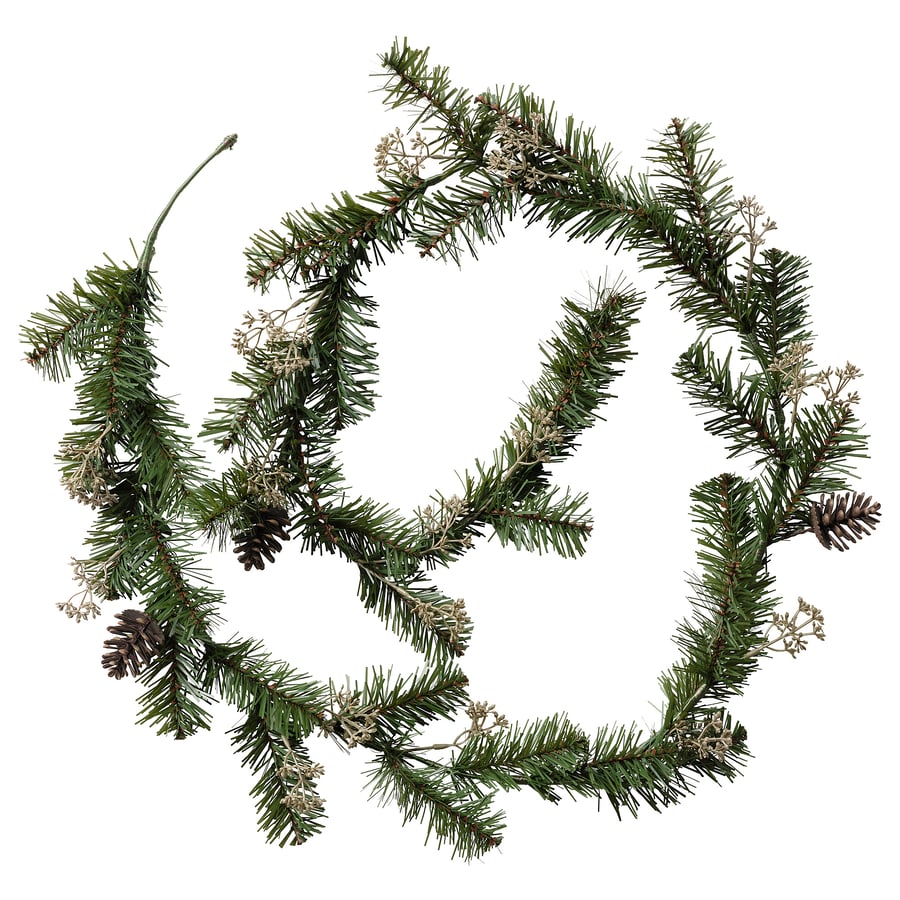 SMYCKA Artificial garland, indoor/outdoor Pine, 2 ¼ yard IKEA