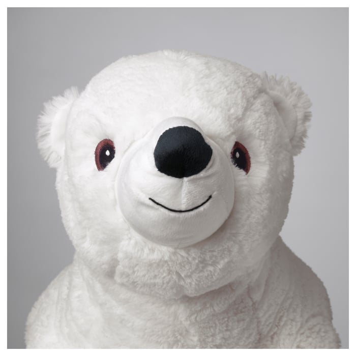 ikea polar bear teddy