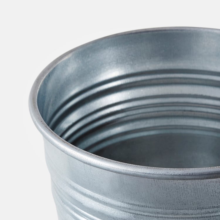 SOCKER plant pot, indoor/outdoor/galvanized, 4 ¼" - IKEA