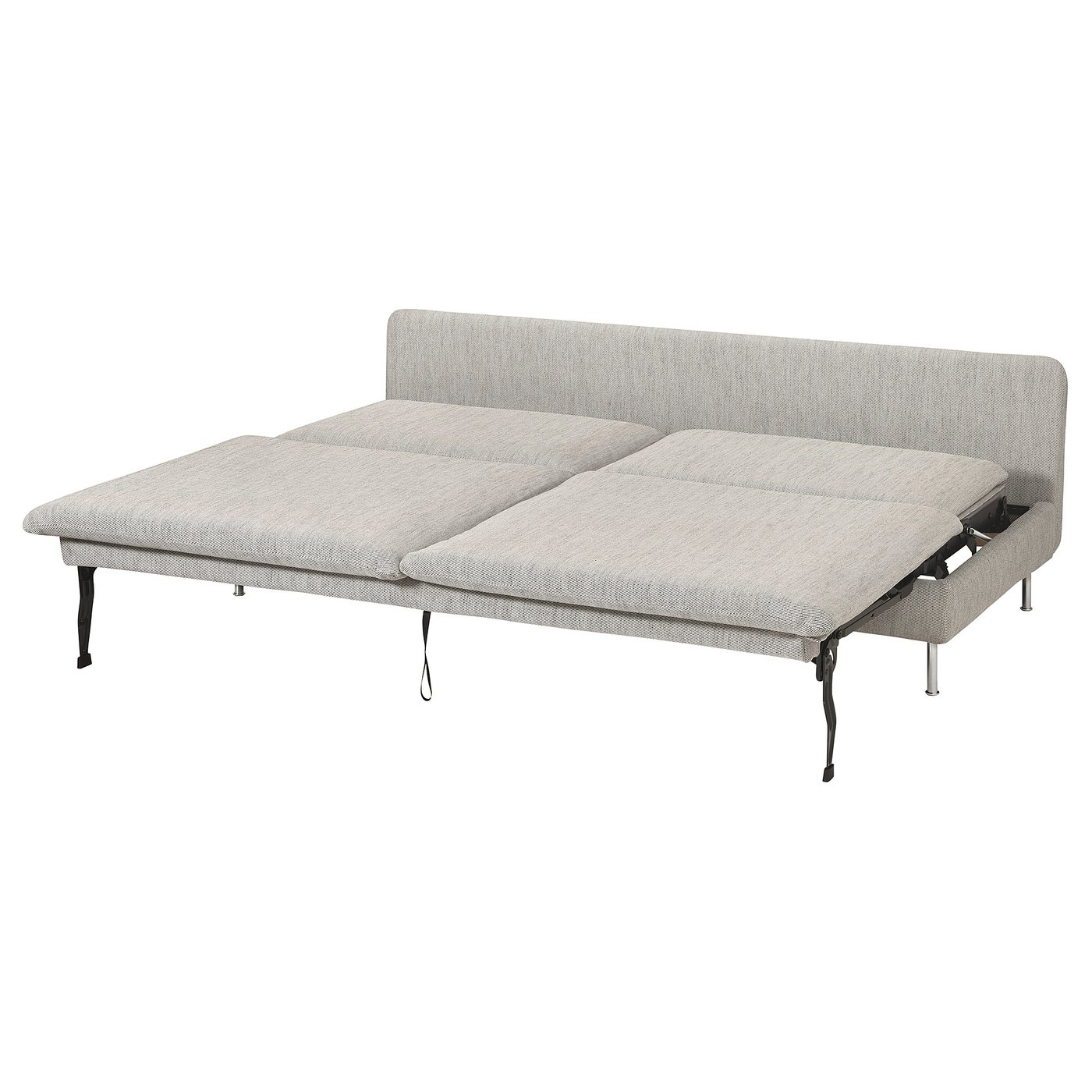 SÖDERHAMN cover for 3-seat sofa-bed section, Viarp beige/brown - IKEA