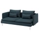 SÖDERHAMN Sofa, Hillared dark blue