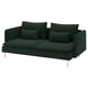 SÖDERHAMN Sofa, Tallmyra dark green