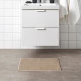 SÖDERSJÖN Bath mat, light beige, 16x24 "