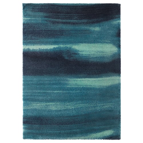 SÖNDERÖD rug, high pile blue 7 ' 10 " 5 ' 7 " ¾ " 43.92 sq feet 9.50 oz/sq ft 4.92 oz/sq ft ½ " ¾ "