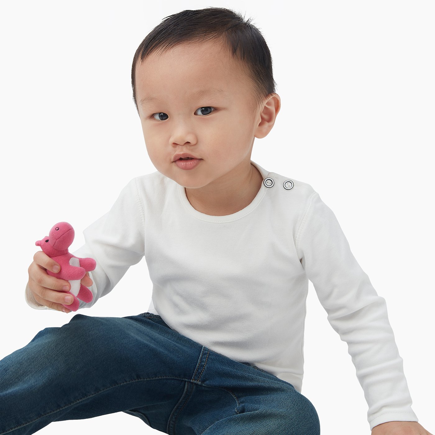 SÖT BARNSLIG Soft toy, hippopotamus, 4 