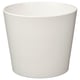 SOJABÖNA Plant pot, white, 4 ¾ "