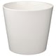 SOJABÖNA Plant pot, white, 12 ½ "